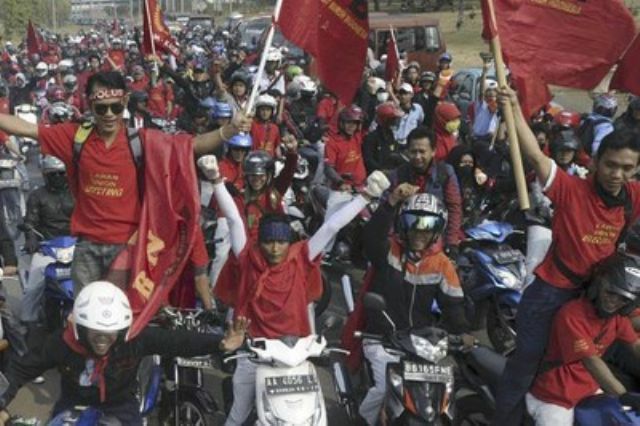 INDONESIA: Declaración Federación de los Sindicatos Independientes