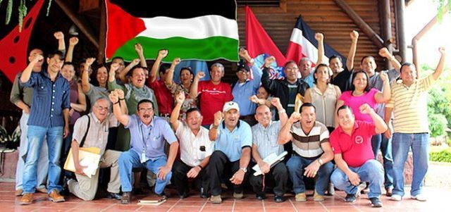 Coordinadores de la FSM de Centroamérica condenan genocidio contra Palestina