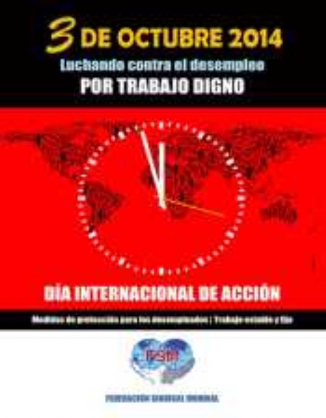 FSM: 3 de octubre, luchando contra el desempleo, por un trabajo digno