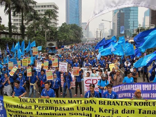 INDONESIA: Declaración por el 1º de Mayo de Federación Sindical (GSBI)