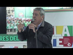 Julio Fuentes: «Los estatales somos la ultima trinchera que tienen nuestros pueblos»