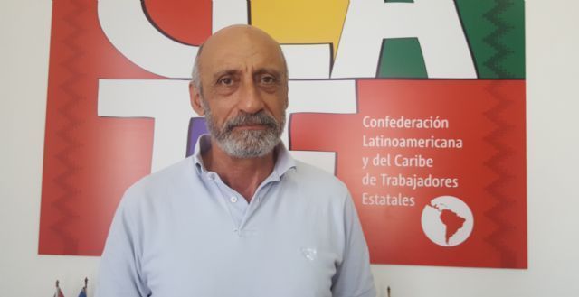 Hugo Blasco: «La CLATE es un símbolo de la convergencia de trabajadores estatales de toda América Latina y el Caribe».