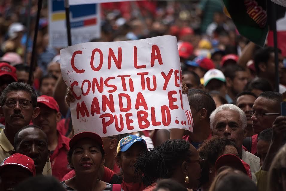 La Constituyente va y es el escudo protector contra el fascismo