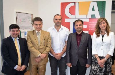 CLATE recibió a Fahad Azad, ingeniero indio especialista en robótica
