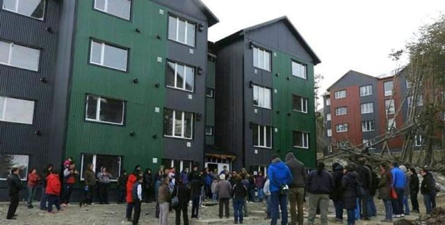 El barrio más austral de los estatales