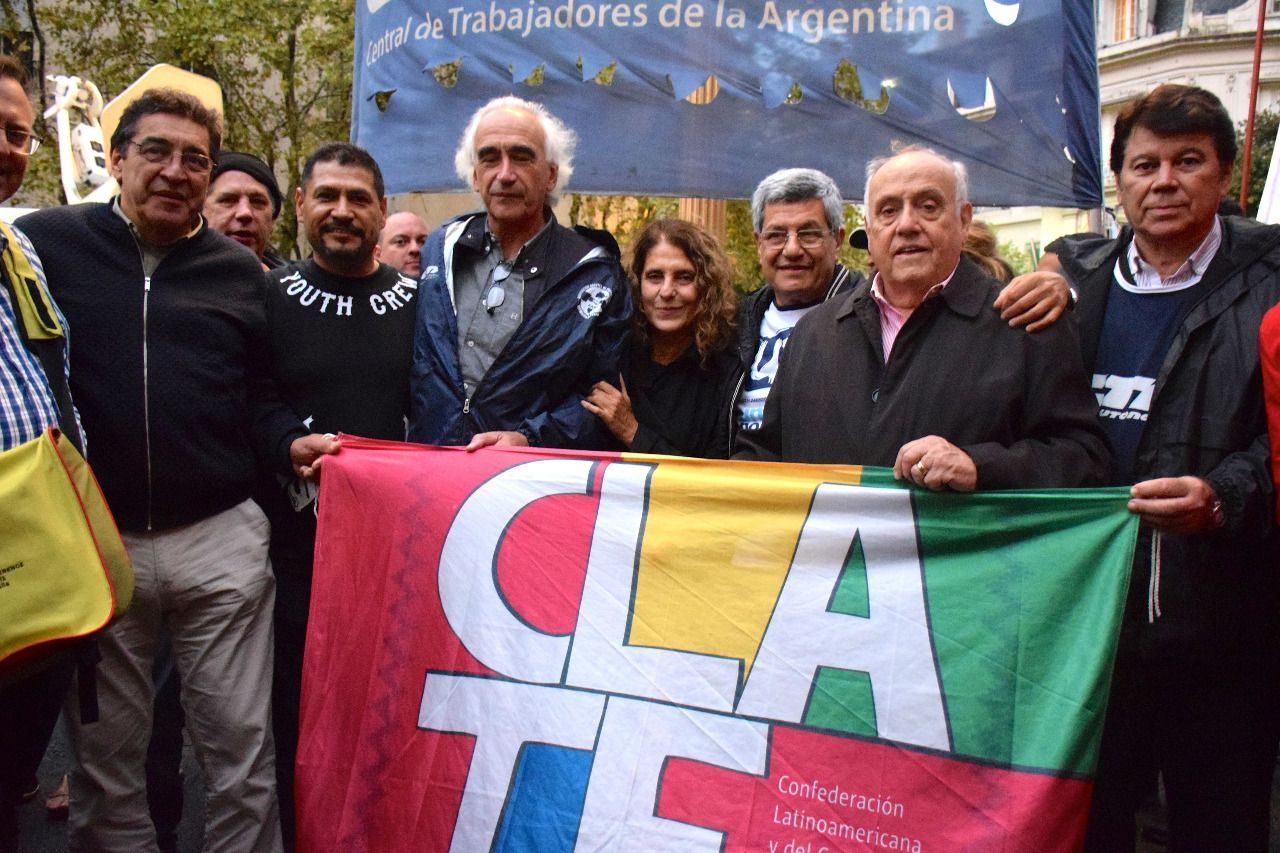 Argentina: CLATE participó del acto en favor de Lula