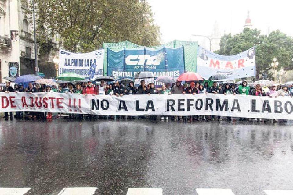 Argentina: paro y jornada nacional de lucha de la ATE y la CTA-A