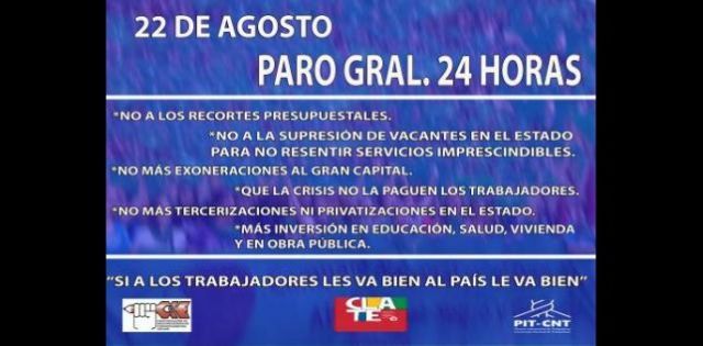 Martín Pereira: Vamos al paro general contra el ajuste y las tercerizaciones