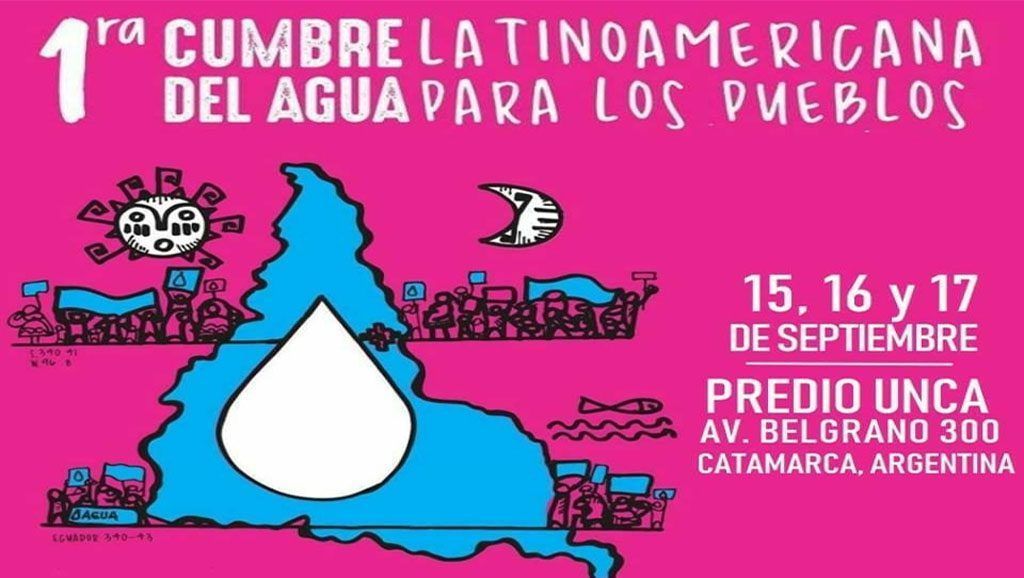 CLATE participó de la 1º Cumbre Latinoamericana del Agua de los Pueblos