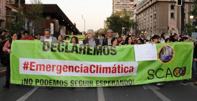 ANEF participó de multitudinaria marcha en defensa del clima y el medio ambiente