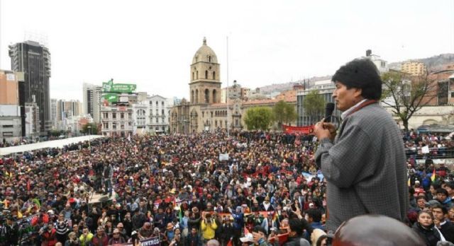 La FJA repudia el golpe de Estado en Bolivia