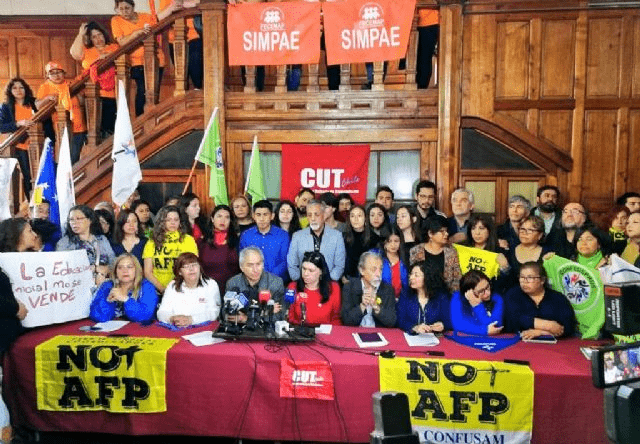 Unidad Social de Chile rechazó el acuerdo: “Se hizo entre cuatro paredes y a espaldas de los movimientos sociales”