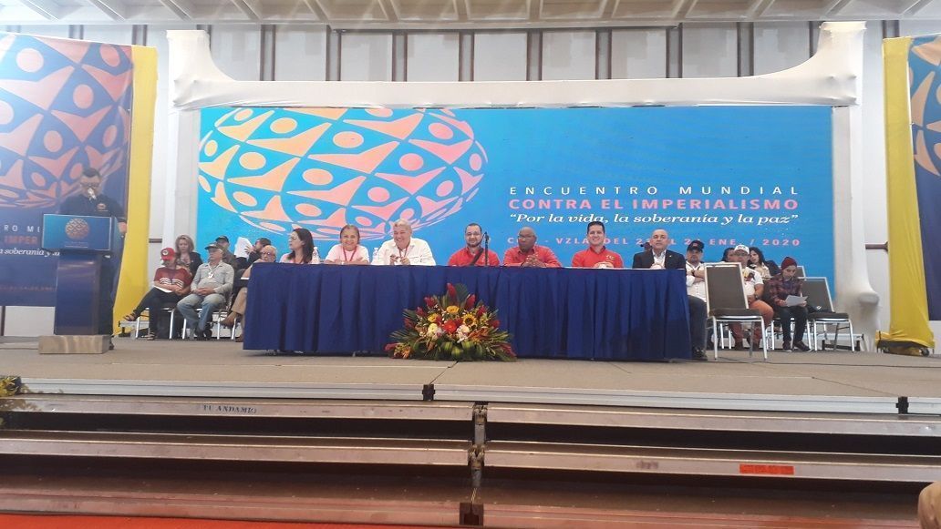 Concluyó en Caracas el Encuentro Mundial contra el Imperialismo