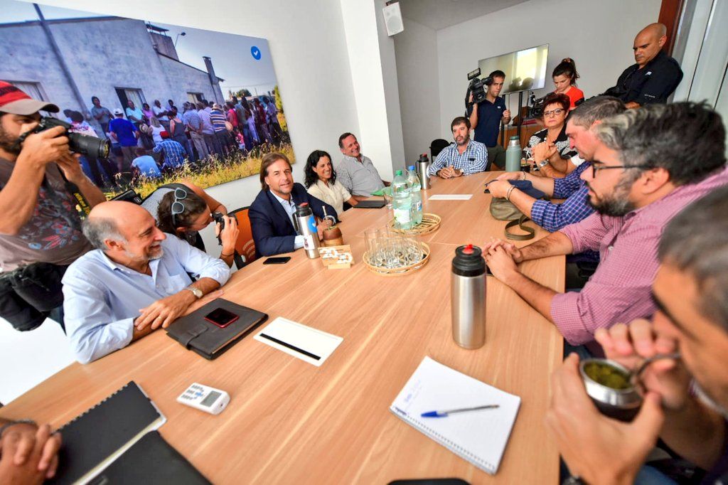 Central sindical PIT-CNT se reunió con el Presidente electo Luis Lacalle Pou