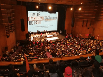 Comité Nacional de Paro define su plan de acción contra el “Paquetazo de Duque”