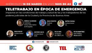 Teletrabajo en los poderes judiciales
