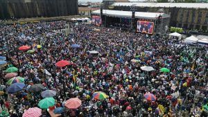 El pueblo colombiano se movilizó por la paz, la vida y la justicia social