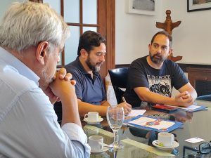 CLATE recibió en su sede presidencial a la CGT de España CLATE recibió en su sede presidencial a la CGT de España