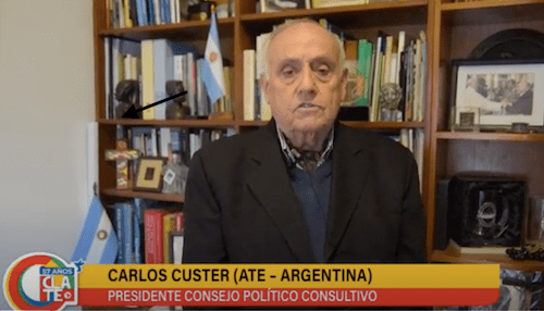 60 años COFE: Saludo de Carlos Custer 60 años COFE: Saludo de Carlos Custer