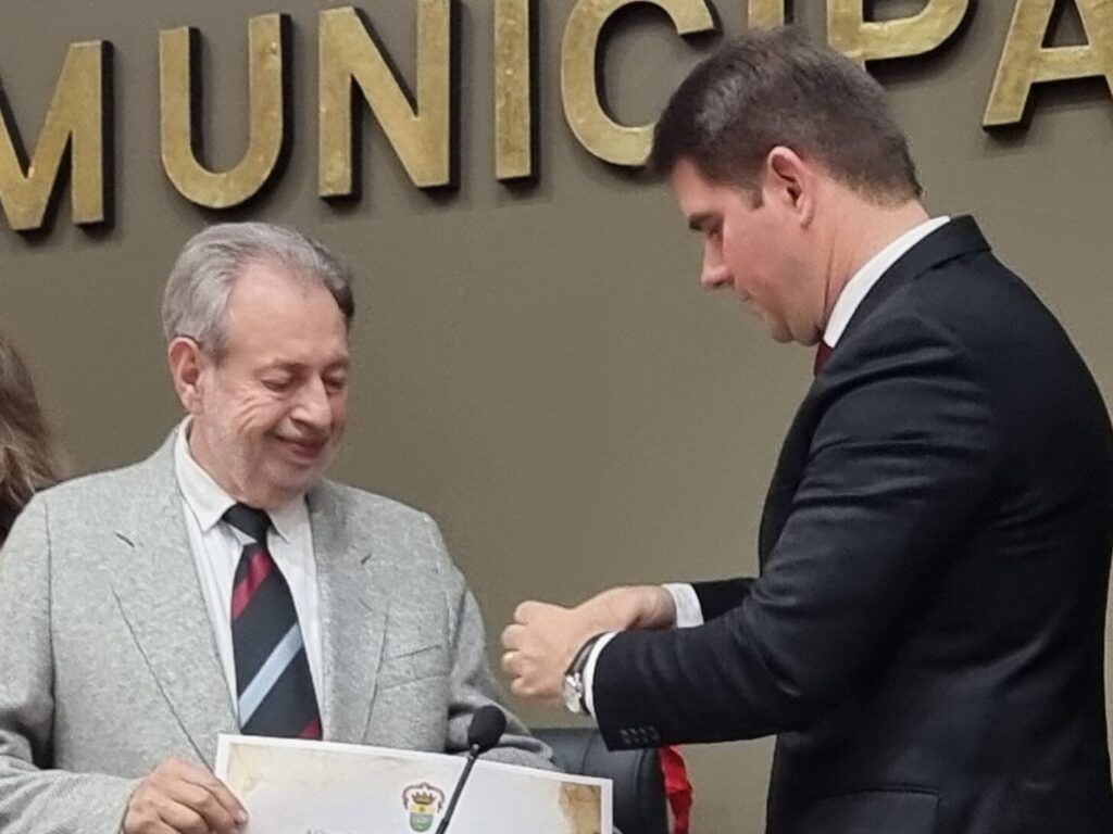 Sergio Arnoud fue declarado “Ciudadano de Porto Alegre”