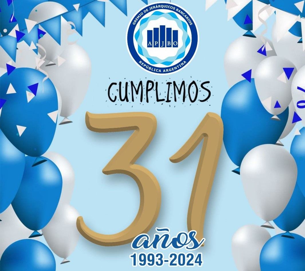 La APJBO cumplió 31 años en defensa de la banca pública argentina La APJBO cumplió 31 años en defensa de la banca pública argentina