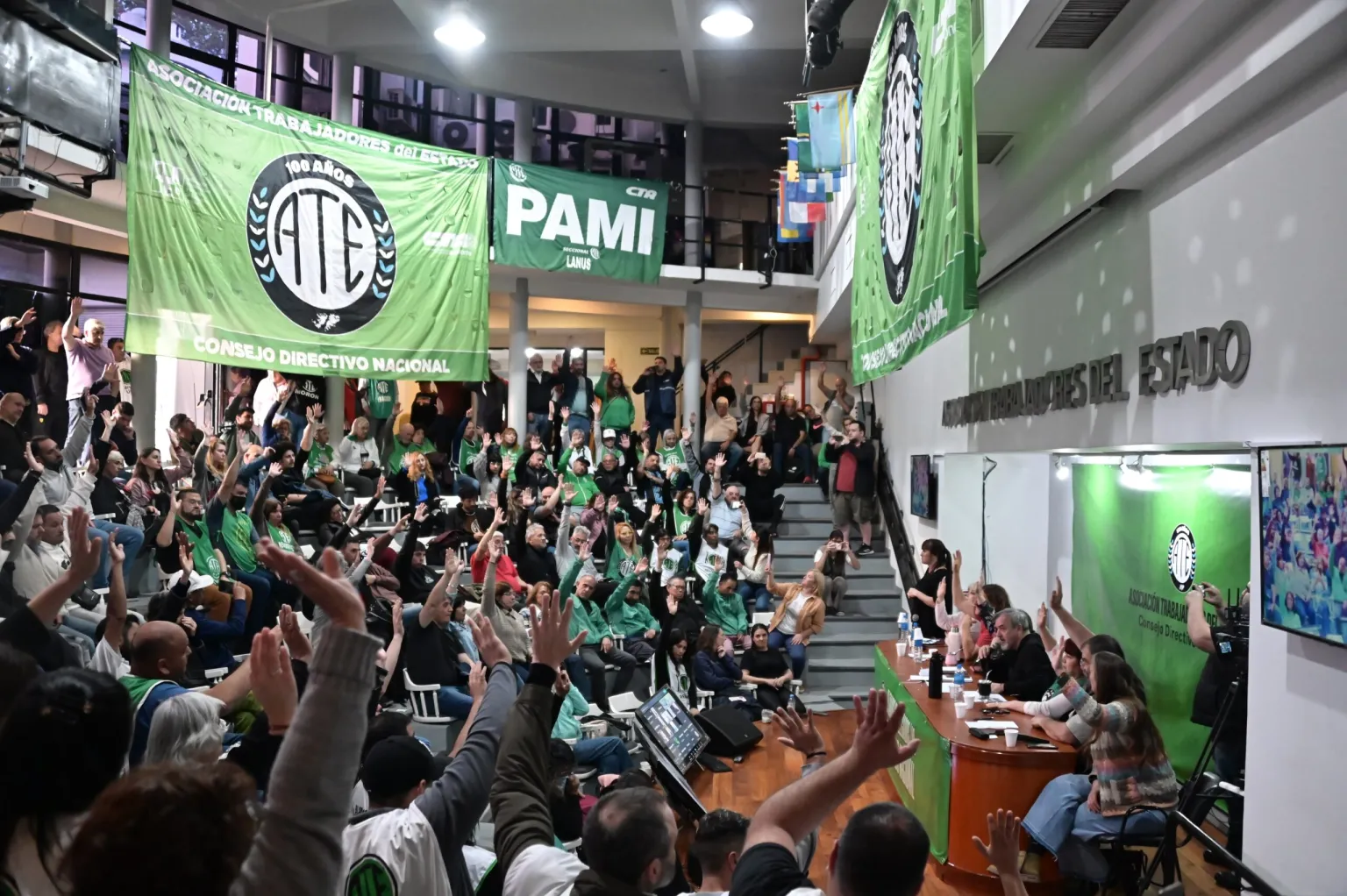 ATE lanzó una Jornada Nacional de Lucha para el 26 ATE lanzó una Jornada Nacional de Lucha para el 26