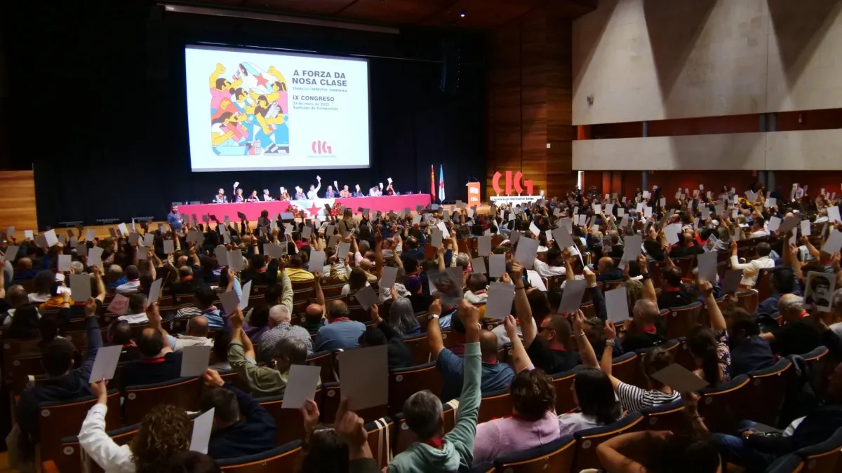 CLATE dijo presente en Congreso de la CIG galega