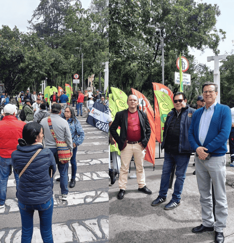 Gremios colombianos se movilizaron contra la injerencia de Estados Unidos