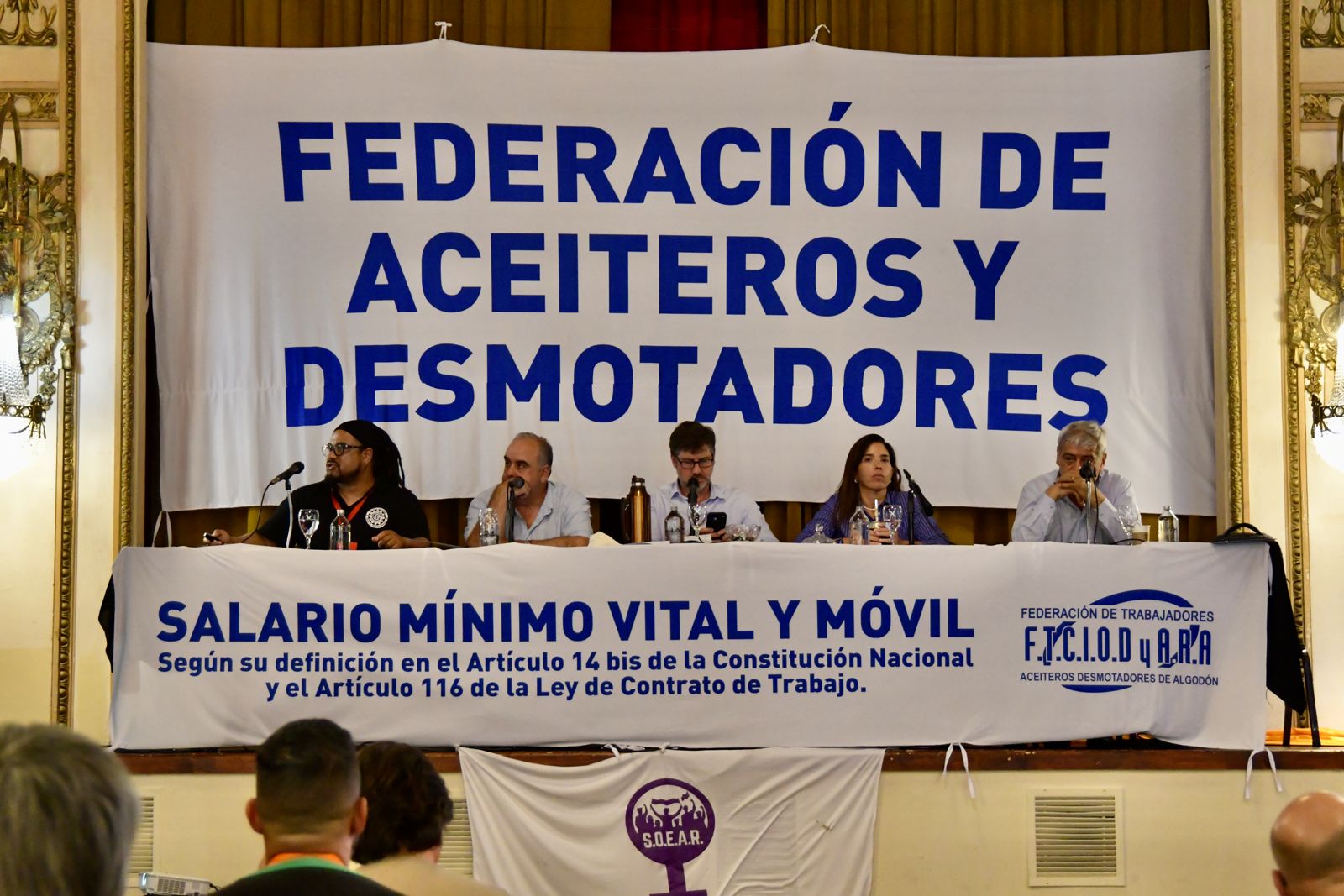 CLATE presente en el  Congreso de la Federación de Aceiteros de Argentina