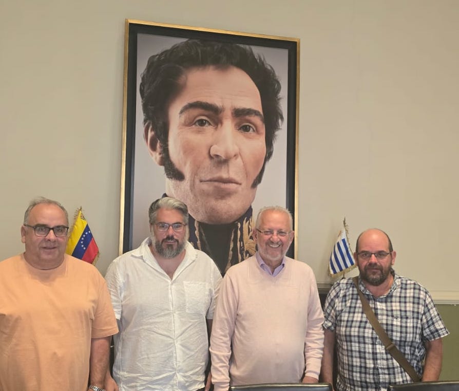 CLATE se reunió con el Cónsul venezolano en Montevideo