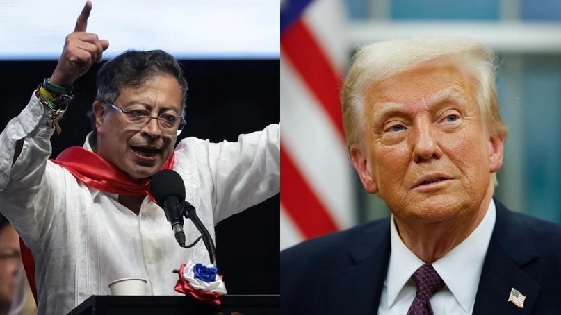 Servidores públicos colombianos rechazan amenazas de Trump a Gustavo Petro y su gobierno