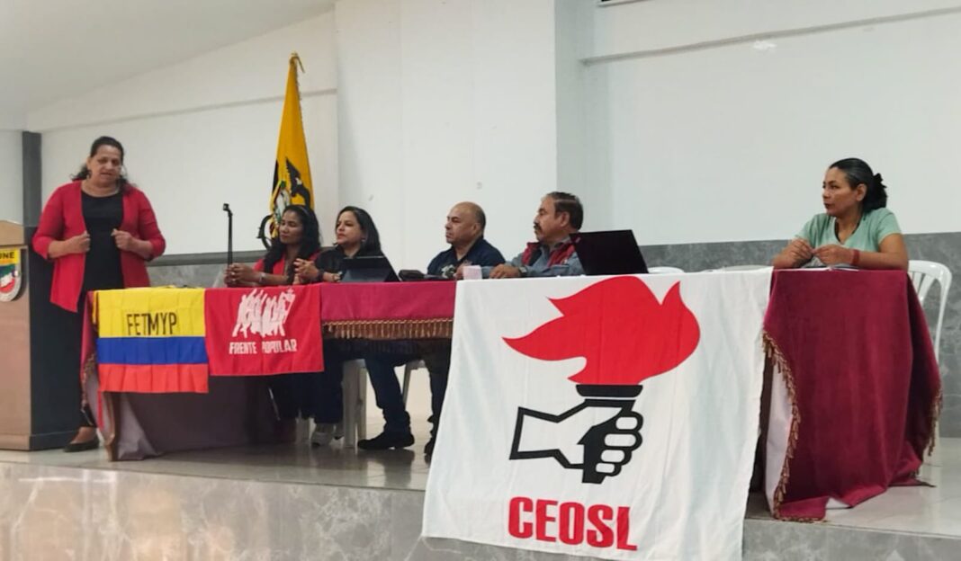FETMyP rechaza proyecto de reforma sobre gobiernos locales en Ecuador