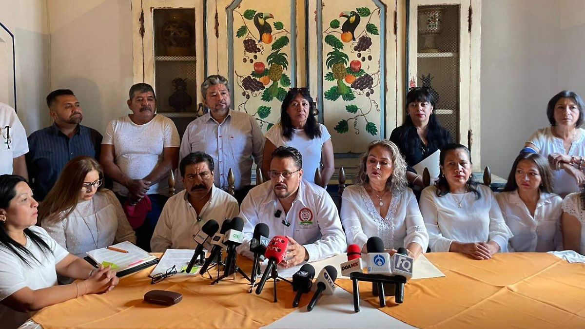 Sindicatos mexicanos rechazan reforma de pensiones en el estado de Morelos