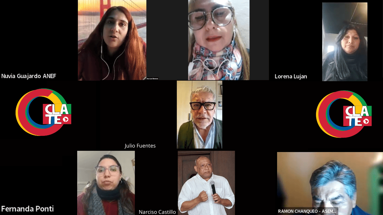 Encuentro virtual sobre juventud y sindicalismo impulsado por la CLATE Encuentro virtual sobre juventud y sindicalismo impulsado por la CLATE